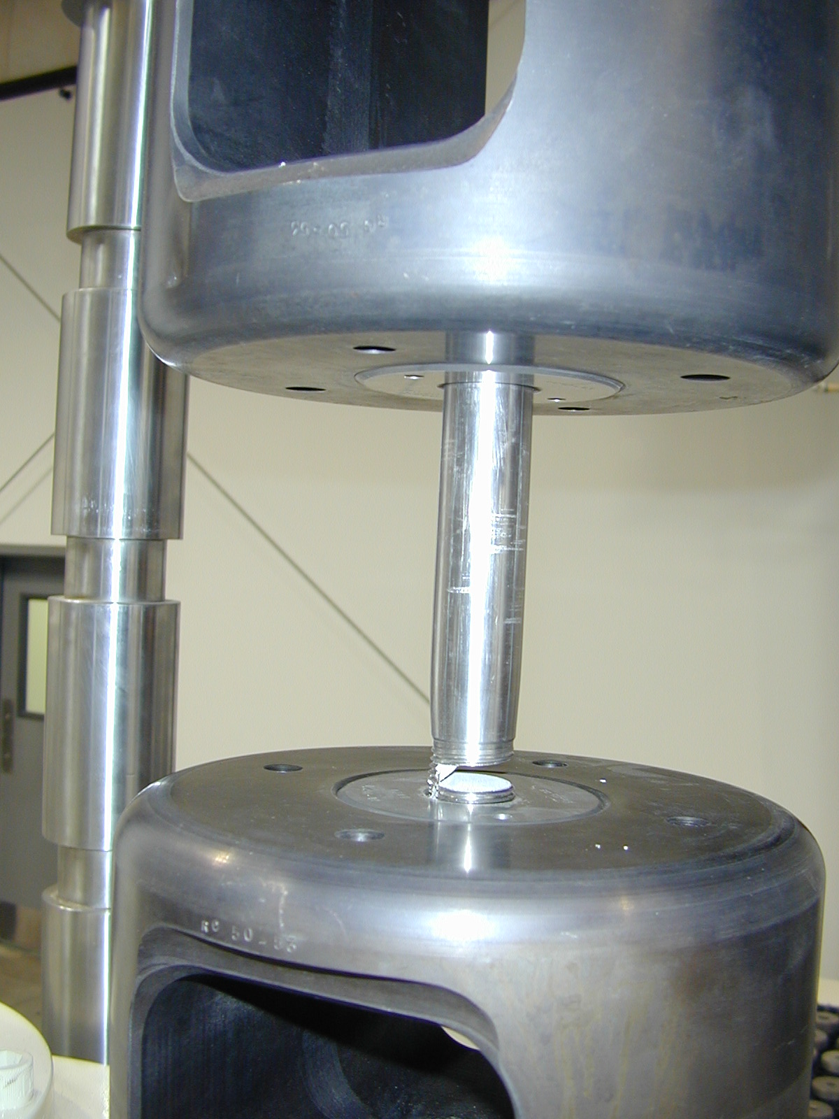 Fastener Tensile Test on 1.25 inch bolt